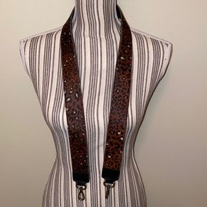 Madewell spotted calf shoulder strap ONLY